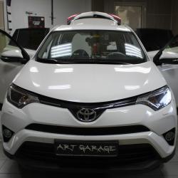 Установка ШГУ и камеры заднего вида на Toyota RAV 4