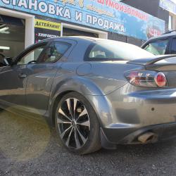 Установка передних и задних парктроников на Mazda RX-8