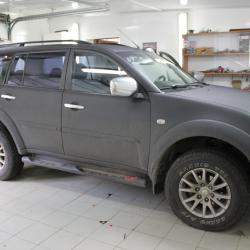 Установка ШГУ на Mitsubishi Pajero Sport 